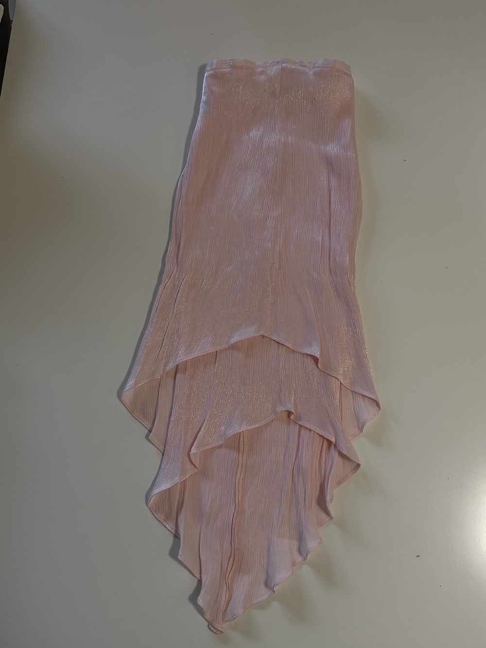 Clean Girl | Wedding Guest Bridesmaid Sleeveless Pink Halter Mermaid Set - Picture 8 of 11